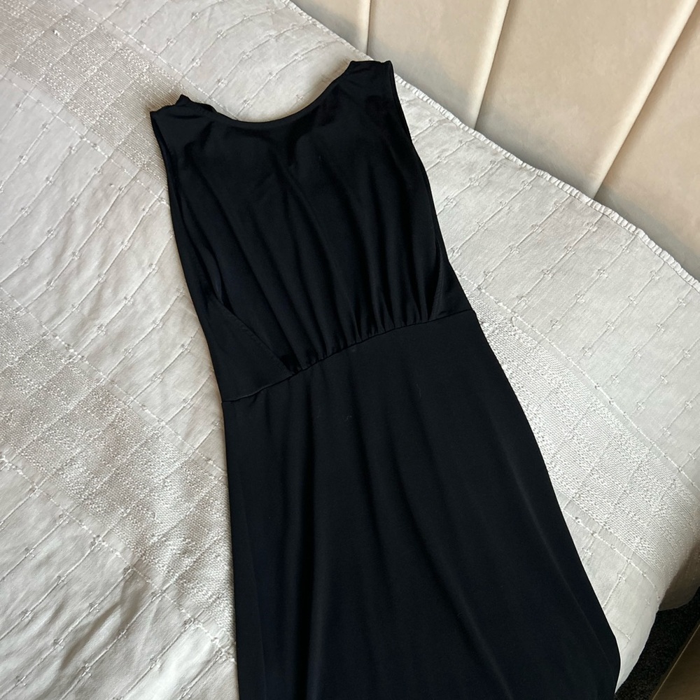 Reserved Classic Black Maxi Dress